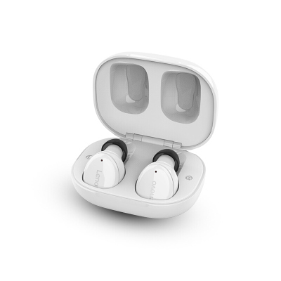 联想真无线蓝牙耳机S3白运动耳塞式迷你隐形双耳入耳式耳塞立体声重低音蓝牙5.0