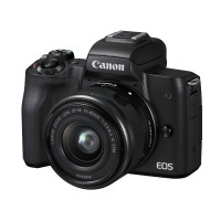 佳能（Canon）EOS M50 微单相机 数码相机 微单套机 黑色（15-45 微单镜头）Vlog相机+镜头