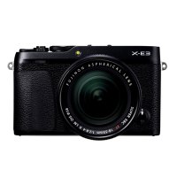 富士微单(FUJIFILM)X-E3 XF18-55 黑色 2430万像素 微单/数码相机 触摸屏 4K视频 蓝牙4.0