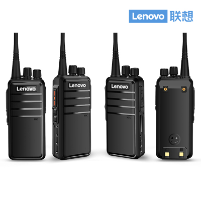 联想(Lenovo)N99对讲机 专业对讲机大功率远距离对讲户外商用办公酒店自驾游民用手持台 黑色