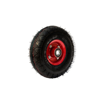 AT 加厚充气定向轮 万向轮 橡胶充气轮 小推车轮平板车轮 HDZD型 不含支架