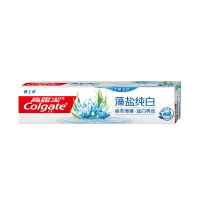 高露洁(Colgate) 高露洁藻盐纯白牙膏120克/支 48支/箱 单支装