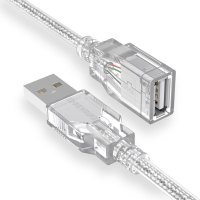 UC-2018 USB延长线公对母 1.8米电脑usb加长线/延长线 USB2.0数据线 U盘鼠标键盘延长线