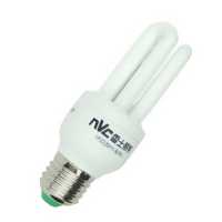 雷士照明NVC LED光源灯泡 家用螺口灯泡球泡灯 暖白黄节能灯0-5W 高亮耐久节能E27螺口小灯泡 12瓦正白光6500K E27螺口灯泡 5个