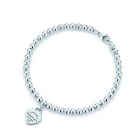 Tiffany&Co.:蒂芙尼经典款银色珠手链 S925银
