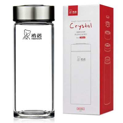 希诺（HEENOOR） XN-6017 希诺单层玻璃杯 490ml (单位:个) 默认颜色