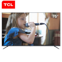 TCL 75寸 75D6 平板 4K智能电视机(计价单位:台) 黑色