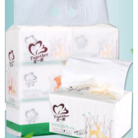 企购优品抽纸纸巾 棉韧系列柔韧细滑 婴儿纸巾干湿两用