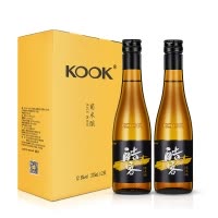 酷客KOOK葡米酿 混酿微醺 黄酒半干型12.8度375mL*2瓶装