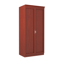 广圣GS两门更衣柜 木质储物柜 木质衣柜 宿舍用衣柜