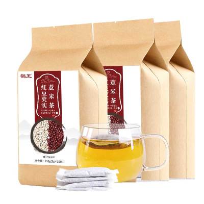 3袋装]鹤王红豆薏米茶祛濕茶霍思燕同款赤小豆薏仁芡实去除男女性湿气养生茶