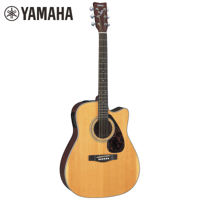 雅马哈(YAMAHA)FX370C电箱吉他 雅马哈吉他 初学入门吉他男女木吉它jita乐器 木吉他 缺角 41英寸