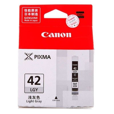 佳能(Canon) CLI-42系列黑色/彩色墨盒(适用PRO-100) 浅灰色LGY