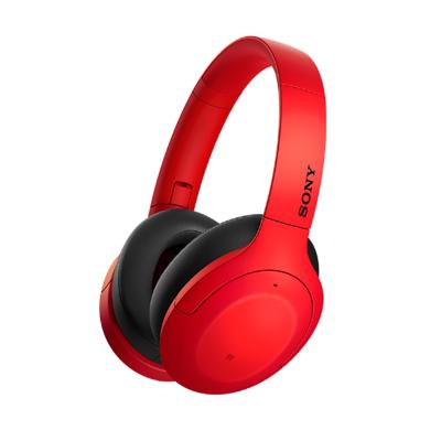 索尼(SONY)WH-H910N 蓝牙降噪无线耳机 头戴式Hi-Res音质游戏耳机 手机耳机 红色