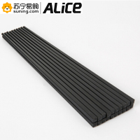 Alice 黑色筷子 密胺 塑料筷子 245mm 10双/包