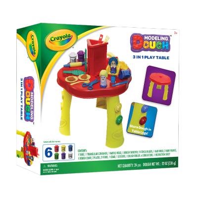 美国绘儿乐(Crayola) 母婴创意玩具彩泥多功能游戏桌A1-1032