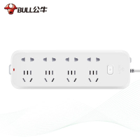 公牛(bull)1.8m公牛插座USB插排插线板接线拖线板插板带线家用多功能电源转换器 单个装