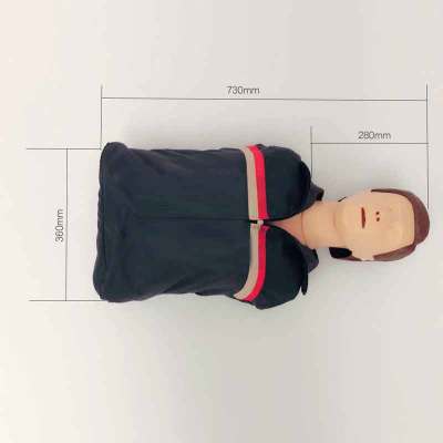 [苏宁自营]高级半身心肺复苏模拟人 急救训练模型 教学CPR呼吸假人 ETCPR190