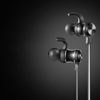 爱国者 S55 入耳式蓝牙无线耳机 运动耳机 苹果安卓通用 黑色(单位:个)