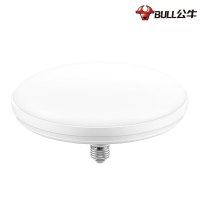 公牛(BULL)蝶形灯 20W E27 白光 LED碟形灯天花板吊顶卧室客厅厨房装饰灯具灯头自然白光节能螺旋单灯