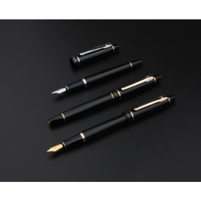 毕加索(Pimio) PS-T5801 黑色金夹铱金笔墨水套装
