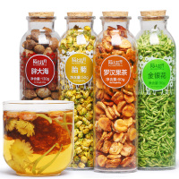 胖大海菊花茶金银花罗汉果花茶组合罐装