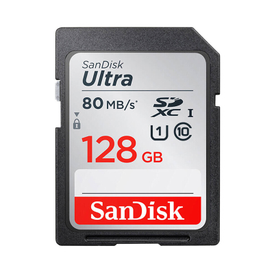 闪迪(SanDisk)128G高速存储卡 适用于摄像机和相机