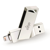 爱国者(aigo)U368 Lightning 128GB USB3.0 苹果U盘 苹果官方MFI认证 手机电脑两用