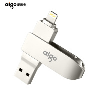 爱国者(aigo)U371 Lightning 256GB USB3.0 苹果U盘 苹果官方MFI认证 手机电脑两用