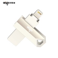 爱国者(aigo)U366 Lightning 64GB USB3.0 苹果U盘 密码保护 官方MFI认证 手机电脑两用