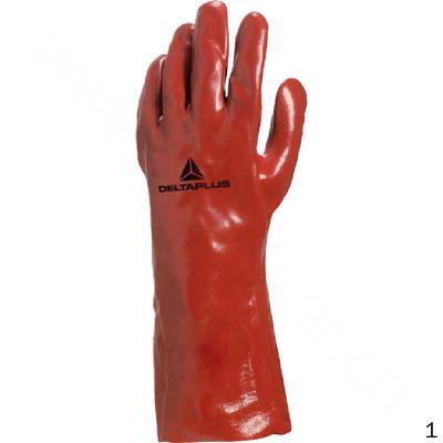 代尔塔( Delta ) 201735 35厘米PVC手套,10号 10副