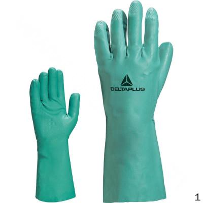 代尔塔 Delta 201802-8 丁腈高性能加厚防化手套(8寸) 10副