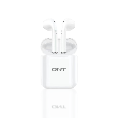 摩集客ONT002蓝牙耳机真无线运动双耳被动降噪半入耳式耳麦高清通话