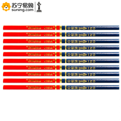中华(Zhong Hua) 红蓝铅笔 单支装