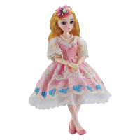 雅斯妮优雅时尚公主娃娃YSN-XV755-199换装洋娃娃公主礼盒套装粉生日礼物男孩女孩玩具