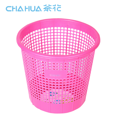 茶花(CHAHUA)1204 垃圾桶25*23cm 小号废纸篓
