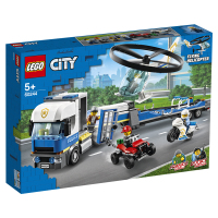 禧天龙乐高(LEGO)积木 城市组系列City直升机运输车5岁+60244 儿童玩具 男孩女孩 新年生日礼物