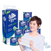 (MIAOJIE) 卷筒纸3层卫生纸 维达 有芯卷筒纸巾 整箱