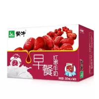 蒙牛 早餐奶 红枣味牛奶 250ml*16