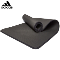 [健芬欣]阿迪达斯(adidas)瑜伽垫5mm男女初学者POE材质运动垫子加长防滑平板支撑健身垫ADYG-19000BK