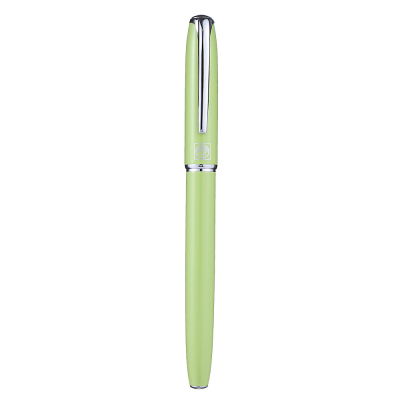 毕加索(pimio)PS-916淡绿色钢笔签字笔男女士成人学生用练字笔0.5mm墨水笔马拉加系列