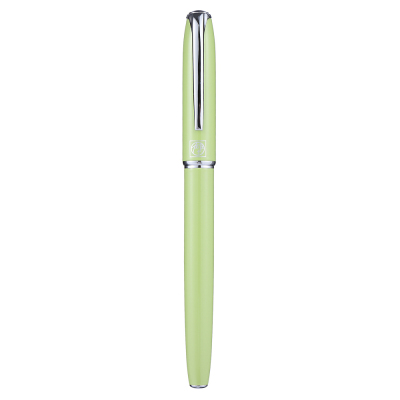 毕加索(pimio)PS-916淡绿色钢笔财务笔特细0.38mm笔尖男女士成人学生用练字笔马拉加系列