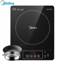 美的（Midea）电磁炉 C21-Simple101 8档 触控式 大线盘 微晶面板 电磁炉