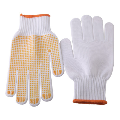 指标(NORM) 劳保手套加厚耐磨 涂胶手套防滑点胶棉线手套(企业定制)