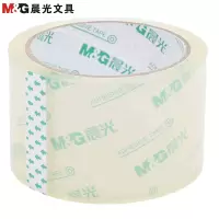晨光(M&G)AJD97331普透封箱胶带5卷/筒 封箱器打包胶纸透明宽胶卷