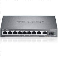 TP-LINK TL-SG1210P 8口全千兆标准POE网络交换机 网线供电48V无线AP监控摄像头电脑tplink