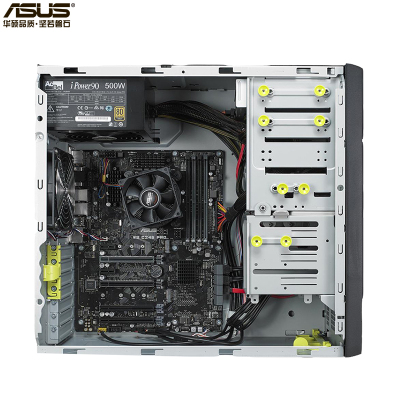 华硕(ASUS)台式主机RS520-E9-RS8（Xeon 4210 2*16G 960G+4T 集显）