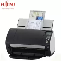 富士通(Fujitsu) Fi-7160 扫描仪A4高速双面自动进纸扫描仪 馈纸式扫描仪 (黑色)