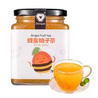 众德蜂蜜柚子茶500g 冲饮泡水喝的冲泡饮品 韩式水果茶饮花果茶酱