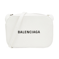 Balenciaga/巴黎世家 女士牛皮单肩斜挎包 552372白色9060